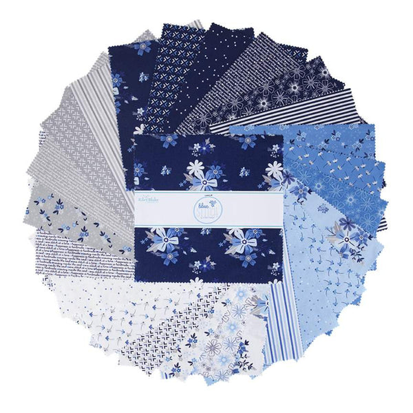Blue Slanted Star Fabric Bundle Riley Blake Designs (Fat Quarter, Half –  Sewcial Stitch