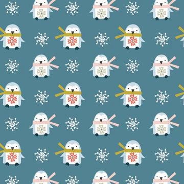 Winter Penguin by Sally Payne for Dashwood Studios Winter Folk Line