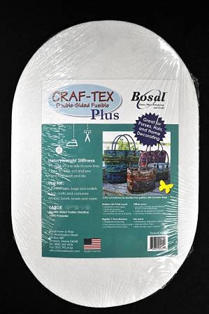 Craft-Tex Double-Sided Fusible Plus by Bosal for the Camden Bag or Poppins Bag- Large Size