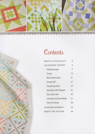 Quilt By Color Quilt Pattern Book by Susan Ache