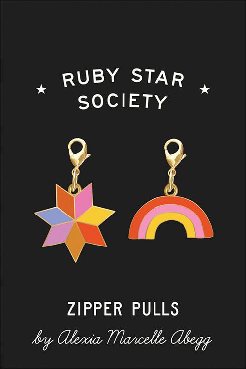 Alexia Abegg Zipper Pulls for Ruby Star Society