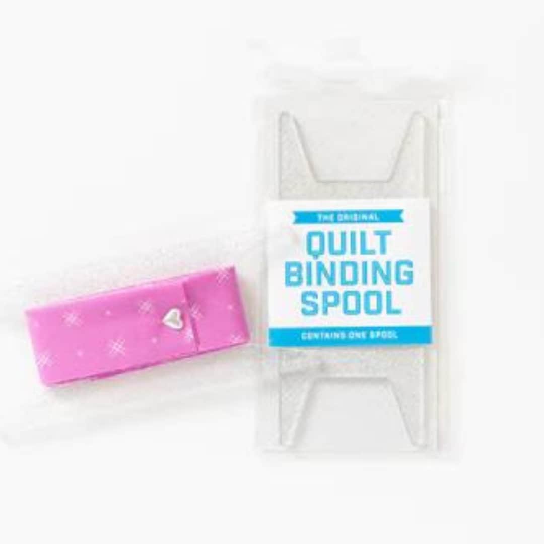 White Glitter Binding Spool by Stitch Supply Co.