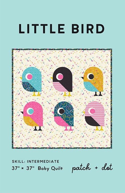 Little Bird Quilt Pattern by Patch and Dot (Physical Copy)