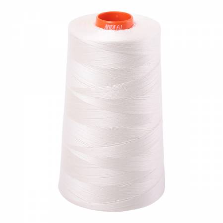 Aurifil Mako Cotton Thread 50wt Cone Chalk 2026