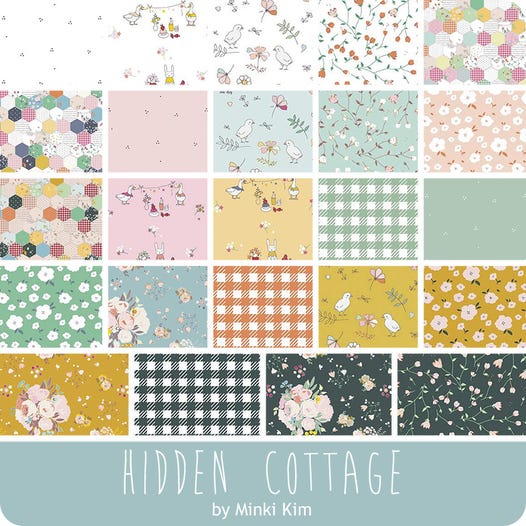 Hidden Cottage by Minki Kim for Riley Blake Designs Bundle (24 Fat Quarters)