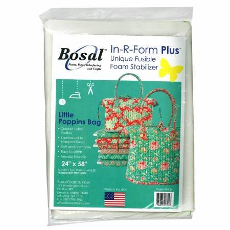 Bosal In-R-Form Plus Fusible Stabilizer for Little or Mini Poppins Bag