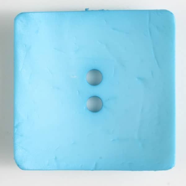 Dill Buttons USA 60MM Square Ice Blue Button