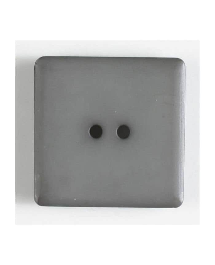 Dill Buttons USA 25MM Square Grey Button