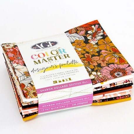 Sharon Holland Color Master Designer Palette Fat Quarter Bundle by Art Gallery Fabrics Edition no. 1