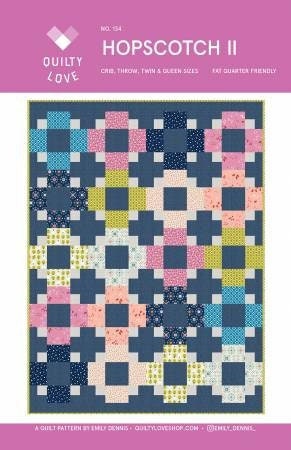Hopscotch II Quilt Pattern by Quilty Love (Physical Copy)