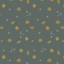 Chamomile Slate by Ash Cascade for Cotton and Steel Canyon Springs Line