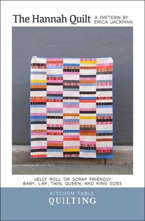 The Hannah Quilt Pattern by Kitchen Table Quilting (Physical Copy)