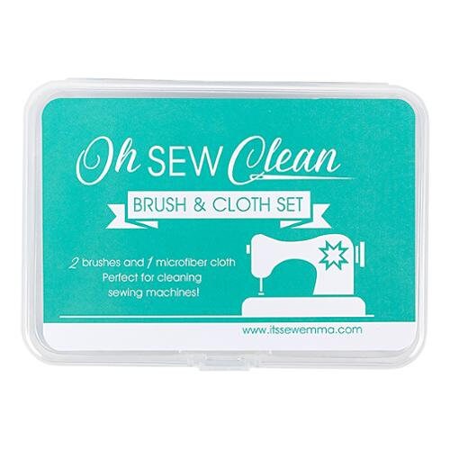 Oh Sew Clean Brush &amp; Cloth Set by Its Sew Emma