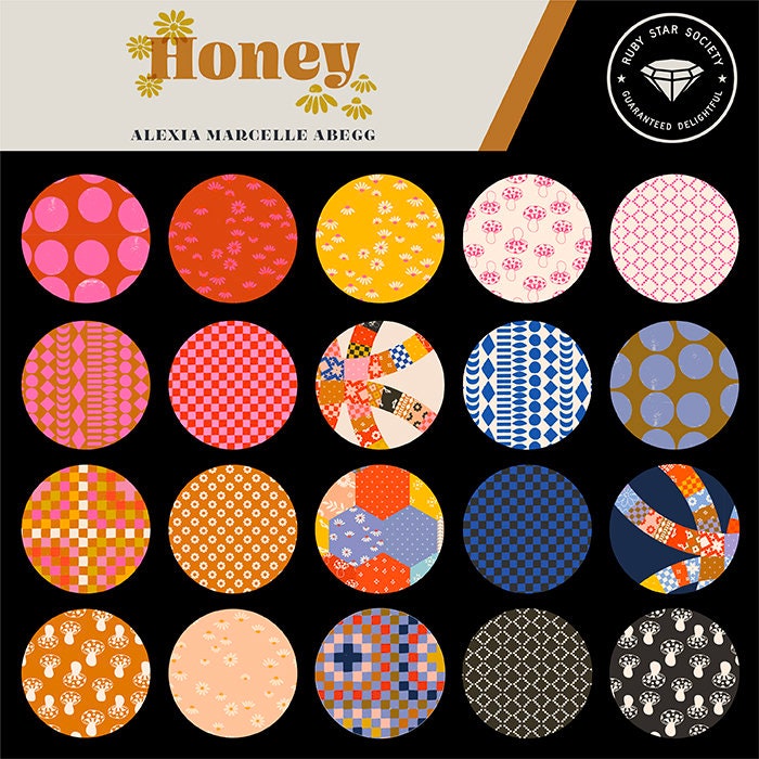 Honey Charm Pack by Alexia Abegg for Ruby Star Society