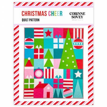 Christmas Cheer Quilt Pattern by Corinne Sovey (Physical Copy)
