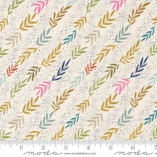 Reaching Stripes Leaf by Fancy That Design House for Moda Songbook A New Page Line