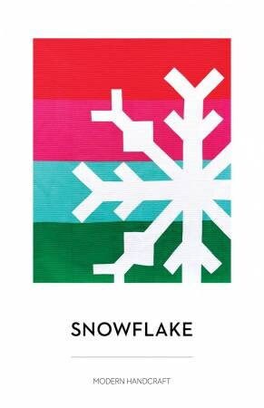 Snowflake Quilt Pattern by Modern Handcraft (Physical Copy)