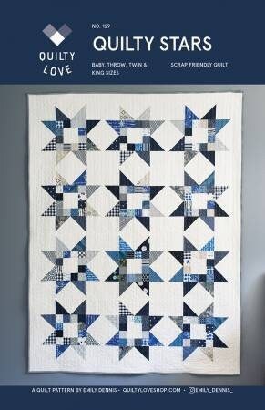 Quilty Stars Quilt Pattern by Quilty Love- PHYSICAL COPY