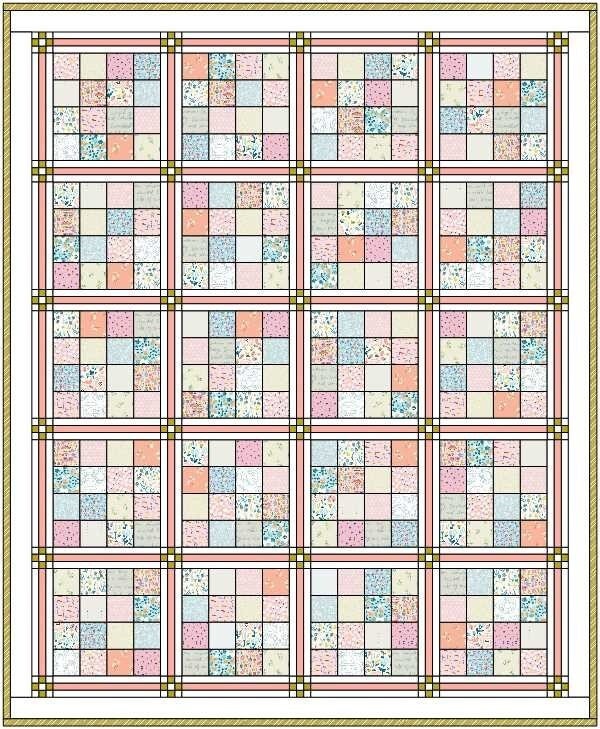 Exclusive Chamomile Quilt Kit by Woodbury Way