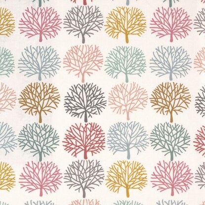 A Ghastlie Orchard Natural Multi by Alexander Henry Fabrics
