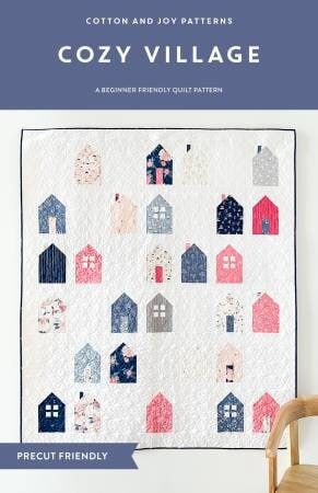 Cozy Village Quilt Pattern by Cotton and Joy (Physical Copy)