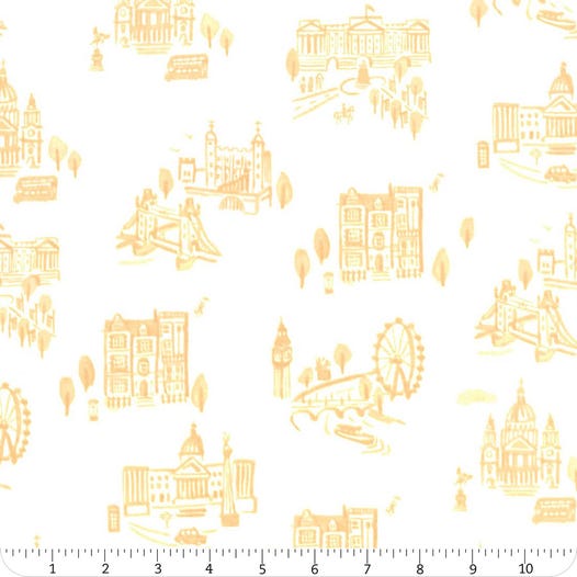 London Yellow by Amy Smart for Riley Blake Designs Notting Hill Line